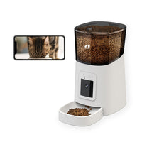 Thumbnail for Floofi Smart Pet Feeder with Camera - White -