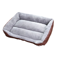 Thumbnail for Floofi Pet Bed Square XL Size (Coffee)
