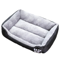 Thumbnail for Floofi Pet Bed Square XL Size (Black)