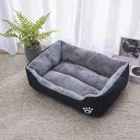 Thumbnail for Floofi Pet Bed Square XL Size (Black)