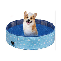 Thumbnail for Floofi Pet Pool 120cm*30cm XL Blue Circle