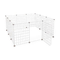 Thumbnail for Floofi Small Pet Playpen (White)