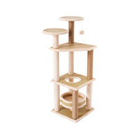 Thumbnail for Floofi 120cm 5 Layer Cat Condo Cat Tree Beige