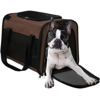 Thumbnail for Floofi Portable Pet Carrier-M Size (Brown)