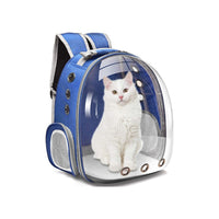 Thumbnail for Floofi Space Capsule Backpack - Model 1 (Blue)