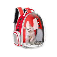 Thumbnail for Floofi Space Capsule Backpack - Model 1 (Red)