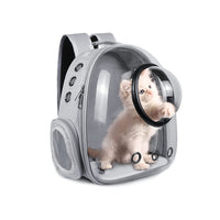 Thumbnail for Floofi Space Capsule Backpack - Model 2 (Grey)