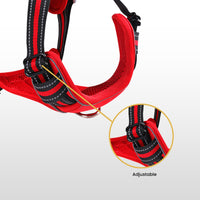 Thumbnail for FLOOFI Dog Harness Vest XL Size (Red)