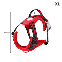 Thumbnail for FLOOFI Dog Harness Vest XL Size (Red)