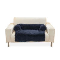 Thumbnail for Floofi Pet Sofa Cover Soft with Bolster S Size (Dark Blue)