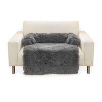 Thumbnail for Floofi Pet Sofa Cover Soft with Bolster L Size (Grey)