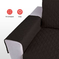 Thumbnail for FLOOFI Pet Sofa Cover 2 Seat (Black)