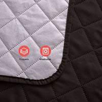 Thumbnail for FLOOFI Pet Sofa Cover 2 Seat (Black)
