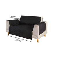 Thumbnail for FLOOFI Pet Sofa Cover 2 Seat (Black)