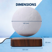 Thumbnail for GOMINIMO Magnetic Levitating Moon Dark Brown Base