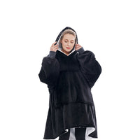 Thumbnail for GOMINIMO Hoodie Blanket Black