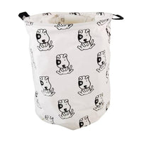 Thumbnail for GOMINIMO Laundry Basket Round Foldable (Dog)