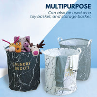 Thumbnail for GOMINIMO Laundry Basket Round Foldable (Dog)
