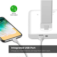 Thumbnail for GOMINIMO LED Desk Lamp with Wireless Charger 5 Brightness Levels (White)