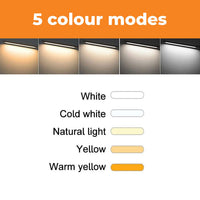 Thumbnail for GOMINIMO LED Desk Lamp with Wireless Charger 5 Brightness Levels (White)