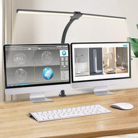 Thumbnail for GOMINIMO 24W Double Head LED Desk Lamp with 5 Color Modes (Black)