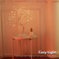 Thumbnail for GOMINIMO Wood Desk Lamp- Bonsai Fairy Tree Lights Warm White-