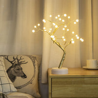 Thumbnail for GOMINIMO Wood Desk Lamp Bonsai Lighted Tree