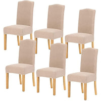 Thumbnail for GOMINIMO 6pcs Dining Chair Slipcovers/ Protective Covers (Ivory)