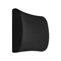 Thumbnail for GOMINIMO Gel Infused Memory Foam Lumbar Back Support Pillow with 1 Adjustable Straps (Black)
