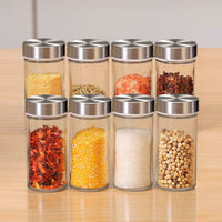 Thumbnail for Gominimo Quadrate Rotating Spice Rack Organizer (20 Jars) with Label Sticker and Silicone Funnel