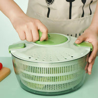 Thumbnail for GOMINIMO 3-in-1 Multifunctional 4L Salad Spinner (Avocado Green)