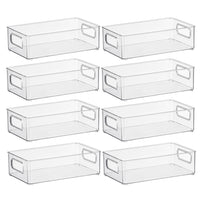 Thumbnail for GOMINIMO Set of 8 Clear Fridge Food Storage Containers