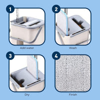 Thumbnail for GOMINIMO Flat Mop Replacement Pads 8 pack