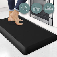 Thumbnail for GOMINIMO 1 Pcs Anti Fatigue Floor Mat (Black, 50cm x 80cm x 1.9cm)