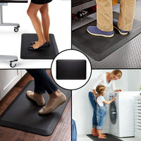 Thumbnail for GOMINIMO 1 Pcs Anti Fatigue Floor Mat (Black, 50cm x 80cm x 1.9cm)