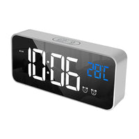 Thumbnail for GOMINIMO Digital Clock Mirrored Grey