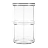 Thumbnail for GOMINIMO 3 Tier Turntable Cabinet Organizer (Transparent)