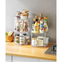 Thumbnail for GOMINIMO 3 Tier Turntable Cabinet Organizer (Transparent)