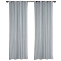 Thumbnail for Gominimo Temp Blackout Blinds Curtain Detachable Set of 2 240 x 140cm Black