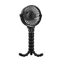 Thumbnail for GOMINIMO 5000mAh Rechargeable Clip Fan with Flexible Tripod (Black)