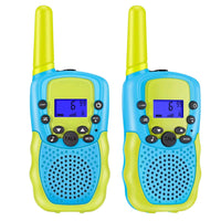 Thumbnail for GOMINIMO 2 Pack Walkie Talkies for Kids with 40 Channels & LED Flashlight & LCD Screen (Blue and Green)