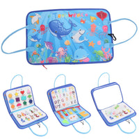 Thumbnail for GOMINIMO Kids Busy Board Learning Toys (Blue)