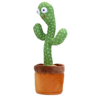 Thumbnail for Gominimo Dancing Cactus Plush Toy Electronic Shake with Battery Operated Green