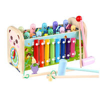 Thumbnail for Gominimo Toddler Sensory Toys with Hammering Pounding and Fishing Game