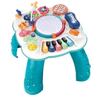 Thumbnail for GOMINIMO Kids Music Learning Activity Table (Blue and White)