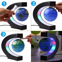 Thumbnail for GOMINIMO Magnetic Levitation Floating Globe with LED Light (Blue)