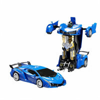 Thumbnail for GOMINIMO Transform Car Robot Sport Car with Remote Control (Blue)