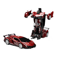 Thumbnail for GOMINIMO Transform Car Robot Sport Car with Remote Control (Red)