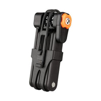 Thumbnail for KILIROO Bike Folding Lock with Password Lock Anti-Theft (Black)