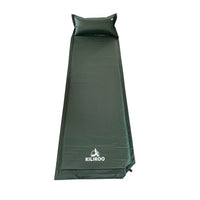 Thumbnail for KILIROO Inflating Camping Mat with Pillow - Army Green